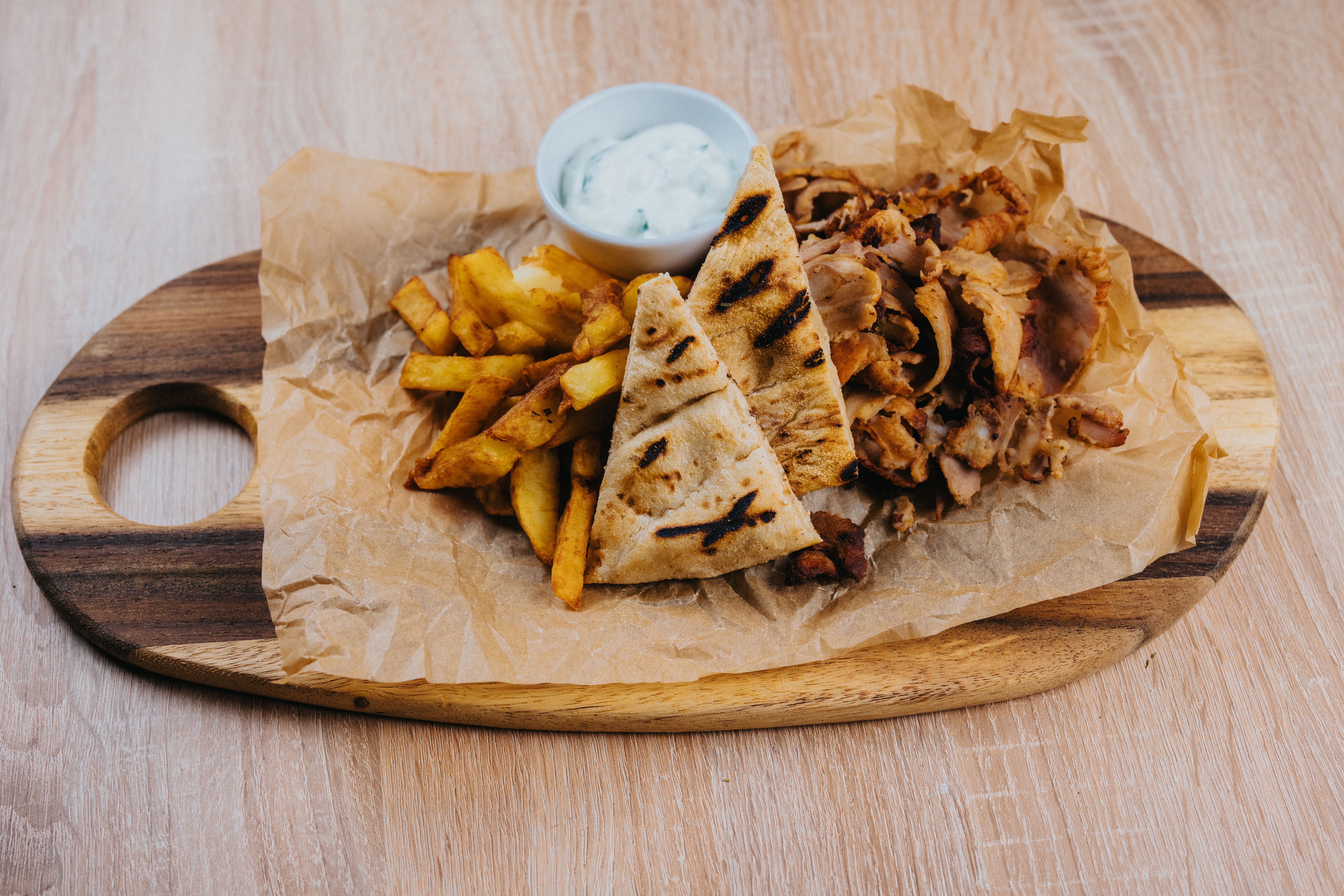 Äkta Grekisk gyros
